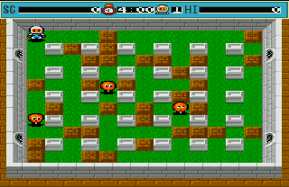 Screenshot Thumbnail / Media File 1 for Bomber Man (1990)(System Soft)[a2]